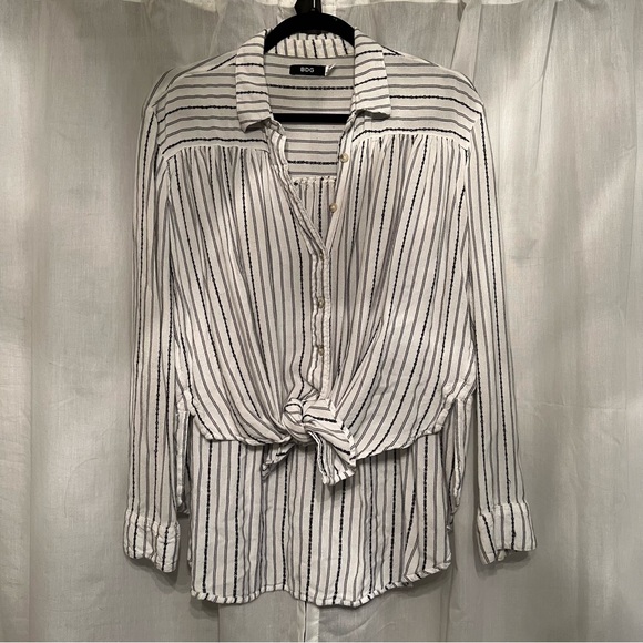 Urban Outfitters - BDG White Solid All Day Wear Shirt - Picture 5 of 10